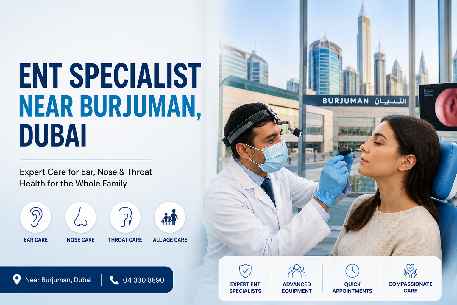 ENT Specialist Near Burjuman