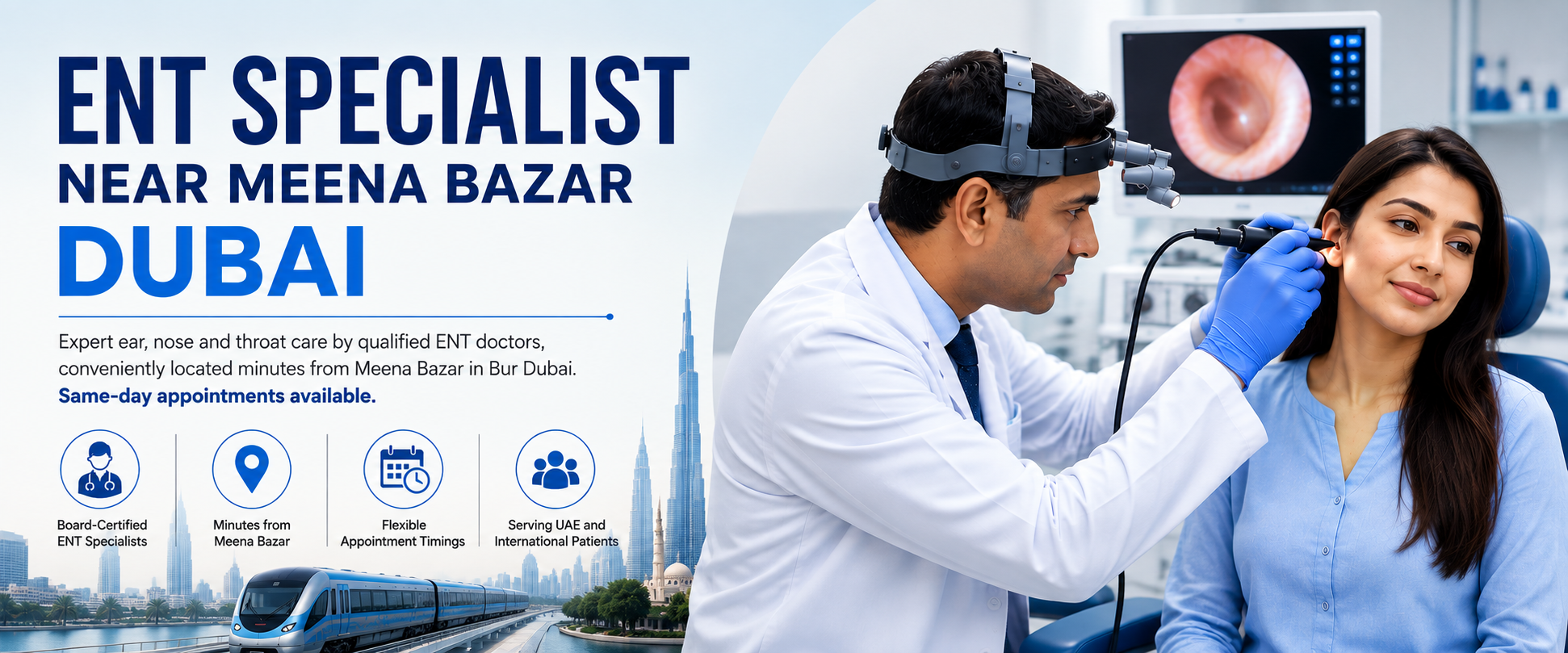 ENT Specialist Near Meena Bazar in Dubai