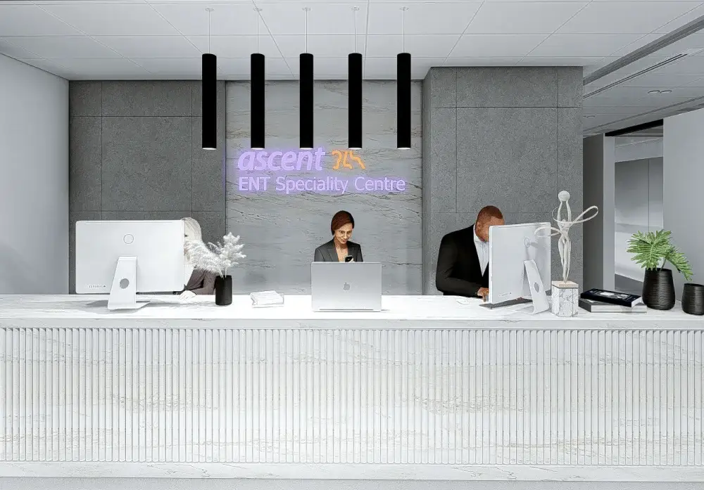 ascent reception